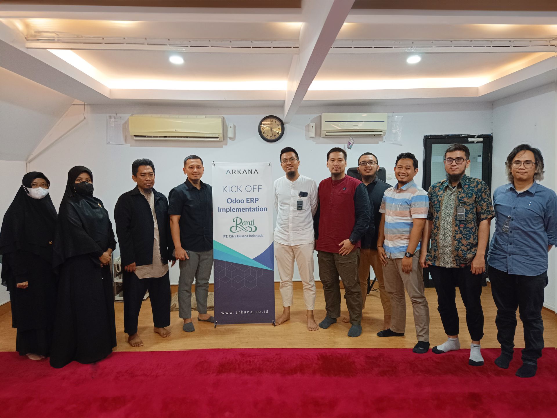 Kick-off Meeting PT Citra Busana Indonesia | Arkana Solusi Digital